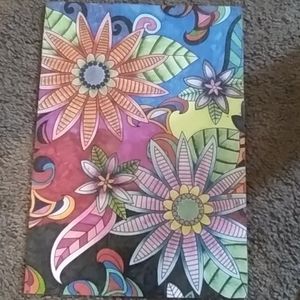 Beautiful coloring of flowers 😍